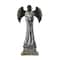 Glitzhome® 24"H Lighted Halloween Grim Reaper Resin Porch Decor